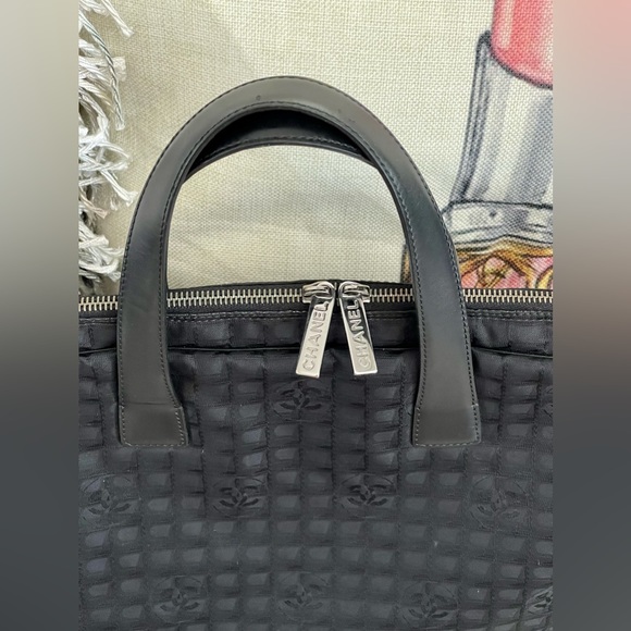 āļøCOAāļø CHANEL New Travel-Line Laptop Case W/D- RingsāļøGORGEOUS & Very Cleanāļø - Picture 10 of 17